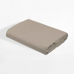 Prześcieradła|inny Prześcieradło satynowe z gumką taupe PURE 160x200 cm