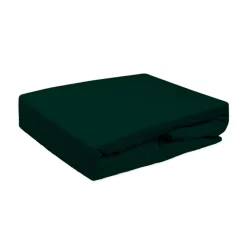 Prześcieradła|Darymex Prześcieradło z gumką butelkowa zieleń FROTTE 220x200 cm