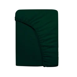 Prześcieradła|Darymex Prześcieradło z gumką butelkowa zieleń FROTTE 220x200 cm