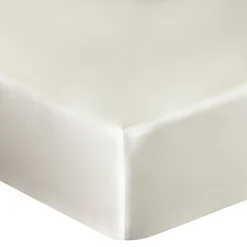 Prześcieradła|Darymex Prześcieradło z satyny bawełnianej z gumką krem 140x200 cm