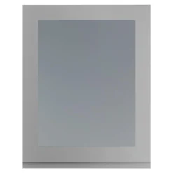 Qubik Przeszklony front drzwi PIANO 60x76,5 szary mat