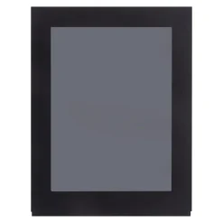 Qubik Przeszklony front drzwi PIANO PLUS 60x59,6 czarny mat