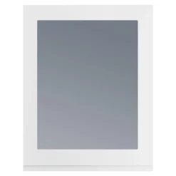 Fronty Przeszklone|Qubik Przeszklony front drzwi PIANO 60x76,5 biały mat