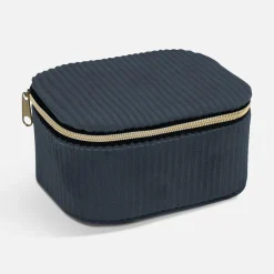 Stojaki Na Biżuterię| Pudełko na biżuterię czarne 11x9x6 cm