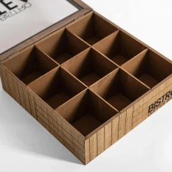 inny Pudełko na herbatę z 9 przegródkami BISTRO
