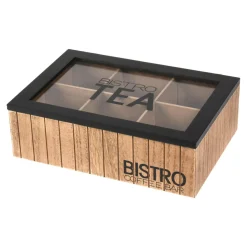 inny Pudełko na herbatę z 6-przegródkami BISTRO