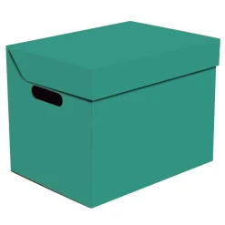 Pudełka I Pojemniki Do Przechowywania| Pudełko ozdobne tekturowe z pokrywką morskie APLA