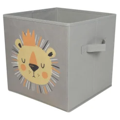 Dzieci Pudło na zabawki LEW 30x30 cm