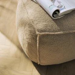 Dzieci Puf beżowy boucle TASSTI