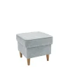 Pufy I Podnóżki| Puf jasnoszary DINARO