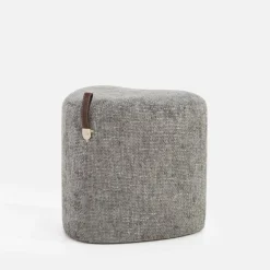 inny Puf mały serce szary ILLON