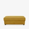 Pufy I Podnóżki| Puf musztardowy MARKOS