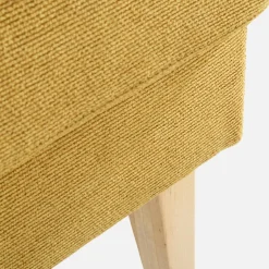 Pufy I Podnóżki|Werdomo Puf musztardowy TACO