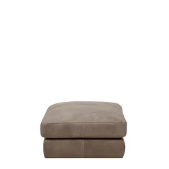 Pufy I Podnóżki|Designwerk Puf skórzany PARMA