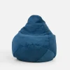 Pufy Dla Dzieci|Pufy I Podnóżki|inny Puf sztruksowy niebieski BUZZI