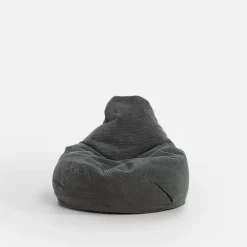 Dzieci Puf sztruksowy szary BUZZI