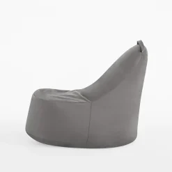 Pufy Dla Dzieci|Pufy I Podnóżki|inny Puf welurowy szary GOLDEN DREAM MINI