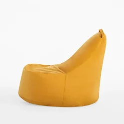 Dzieci inny Puf welurowy żółty GOLDEN DREAM MINI