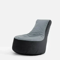 Dzieci Puf worek z oparciem szary MEG