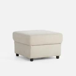 Pufy I Podnóżki|Impresti Puf wypoczynkowy jasnoszary MONO II