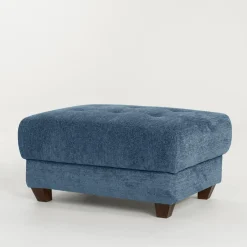 IMPERIAL TRAVEL (D.C.M. COMFORT LINE) Pufa z pojemnikiem TIVOLI niebieska