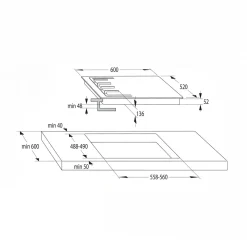Płyty Kuchenne|Gorenje Płyta gazowa biała GT642SYW