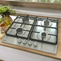 Płyty Kuchenne|Gorenje Płyta gazowa srebrna G641XHC