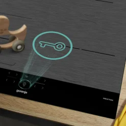 Płyty Kuchenne|Gorenje Płyta indukcyjna czarna GI8421SYB 79,5 cm