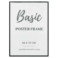Ramka na zdjęcie czarna 50x70 cm