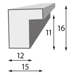 Ramki Na Zdjęcia| Ramka na zdjęcie 30x40 biała KYOTO