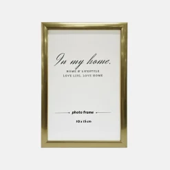 inny Ramka na zdjęcie 10x15 do salonu złota