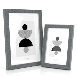 Ramka na zdjęcie 30x40 szara KYOTO
