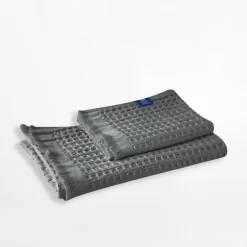 Texpol Ręcznik bambusowy antracytowy SOFT WAFEL BAMBOO SPA 80x160 cm