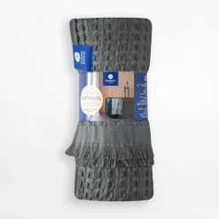 Texpol Ręcznik bambusowy antracytowy SOFT WAFEL BAMBOO SPA 80x160 cm