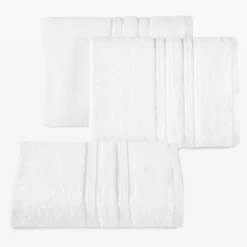 Ręczniki|Ręczniki|Eurofirany Ręcznik bambusowy biały MILA 50x90 cm