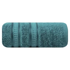 Eurofirany Ręcznik bambusowy niebieski MILA 50x90 cm