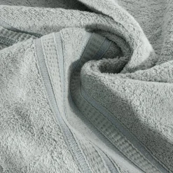 Ręczniki|Ręczniki|Eurofirany Ręcznik bambusowy srebrny MILA 50x90 cm