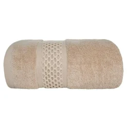 Faro Ręcznik bawełniany ASTI beżowy 50x90 cm
