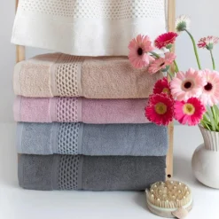 Faro Ręcznik bawełniany ASTI beżowy 50x90 cm