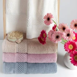 Ręczniki|Ręczniki|Faro Ręcznik bawełniany ASTI kremowy 50x90 cm