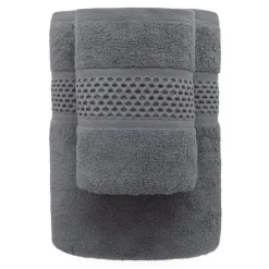 Faro Ręcznik bawełniany ASTI popielaty 50x90 cm