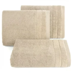 Ręcznik bawełniany beżowy DAMLA 70x140 cm