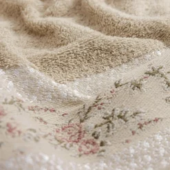 Ręczniki|Ręczniki|inny Ręcznik bawełniany beżowy PROVENCE 70x140 cm