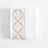 Ręczniki|Ręczniki|inny Ręcznik bawełniany biało-beżowy AGADIR 50x90 cm