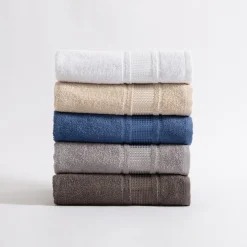 inny Ręcznik bawełniany ciemnoszary ROYAL 30x50 cm