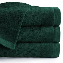 Ręcznik bawełniany ciemnozielony VITO 30x50 cm