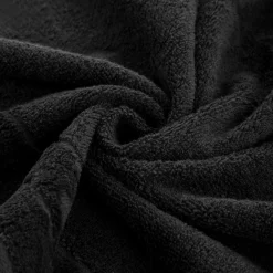 Ręcznik bawełniany czarny DAMLA 30x50 cm