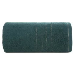 Eurofirany Ręcznik bawełniany do rąk ciemnozielony GALA 30x50 cm