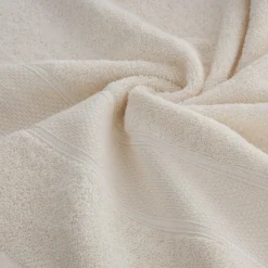 Ręczniki|Ręczniki|Eurofirany Ręcznik bawełniany do rąk kremowy LIANA 30x50 cm