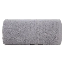 Eurofirany Ręcznik bawełniany do rąk srebrny GALA 30x50 cm